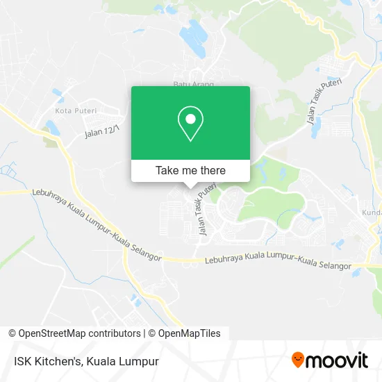 ISK Kitchen's map