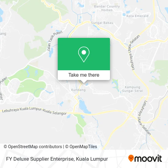 FY Deluxe Supplier Enterprise map