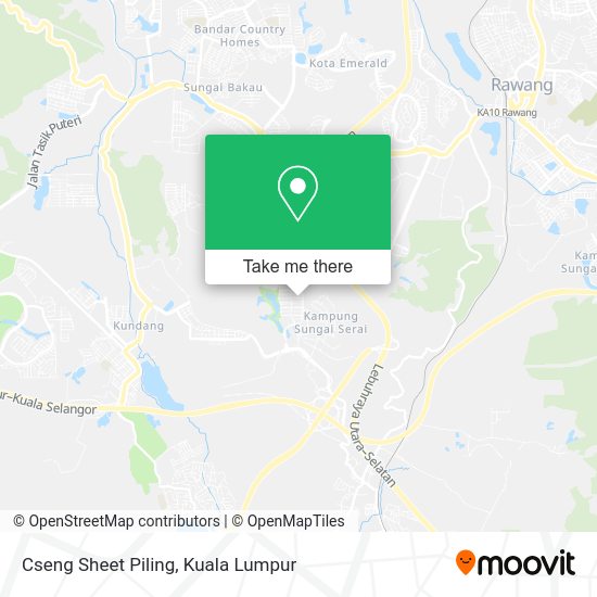Cseng Sheet Piling map