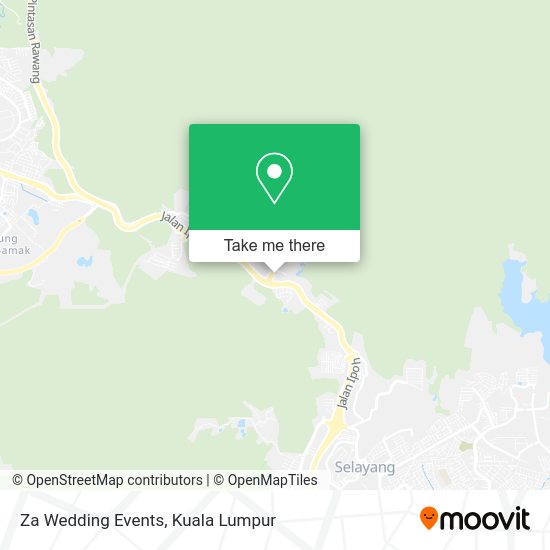 Za Wedding Events map