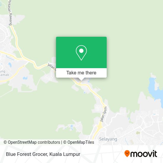 Blue Forest Grocer map