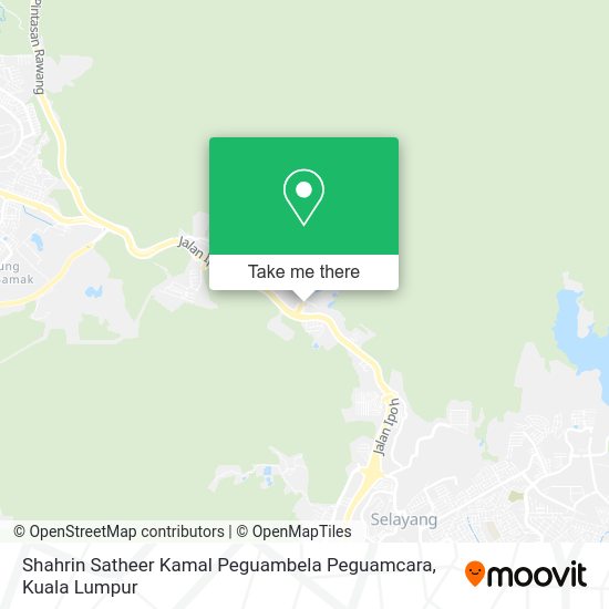 Shahrin Satheer Kamal Peguambela Peguamcara map