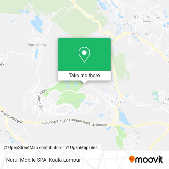 Peta Nurul Mobile SPA