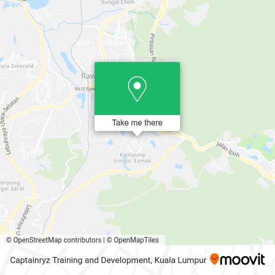Captainryz Training and Development map