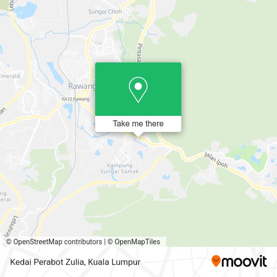 Peta Kedai Perabot Zulia