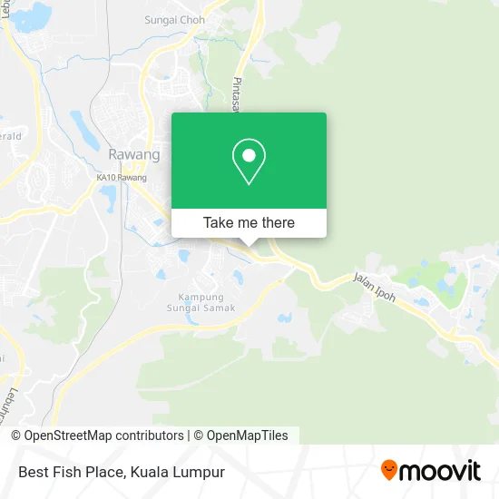 Best Fish Place map