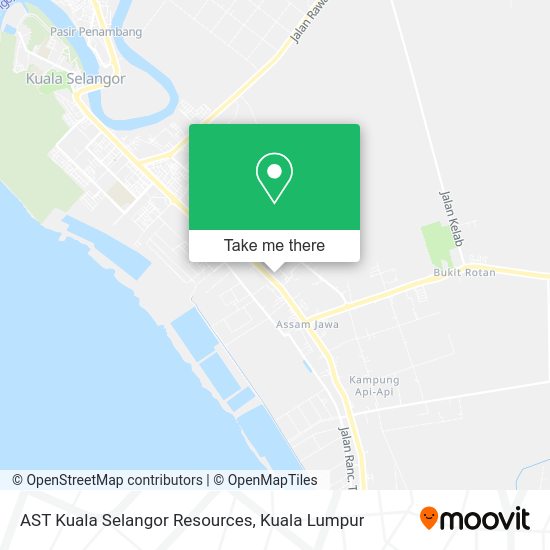 Peta AST Kuala Selangor Resources