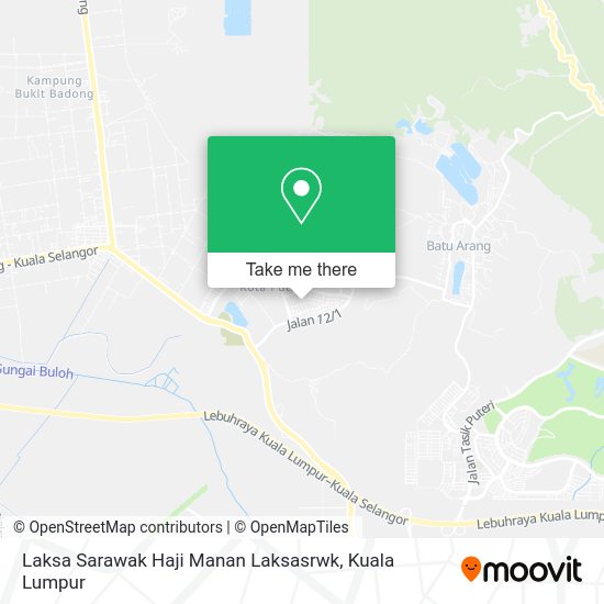 Peta Laksa Sarawak Haji Manan Laksasrwk