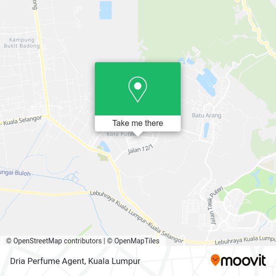 Dria Perfume Agent map