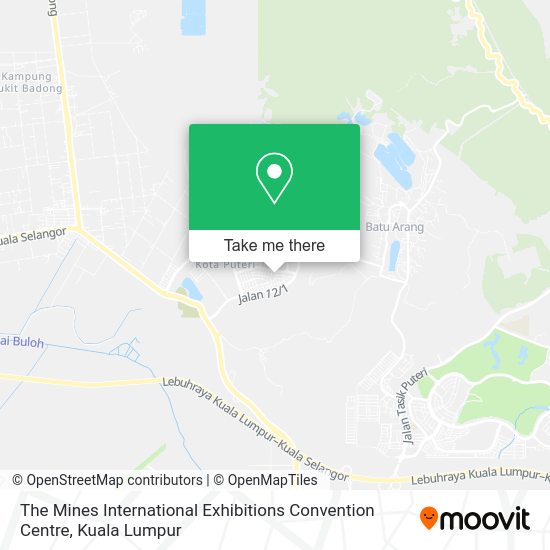 The Mines International Exhibitions Convention Centre map