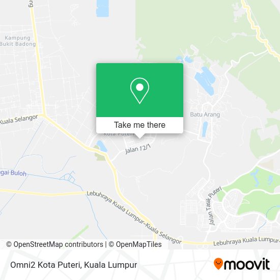 Omni2 Kota Puteri map