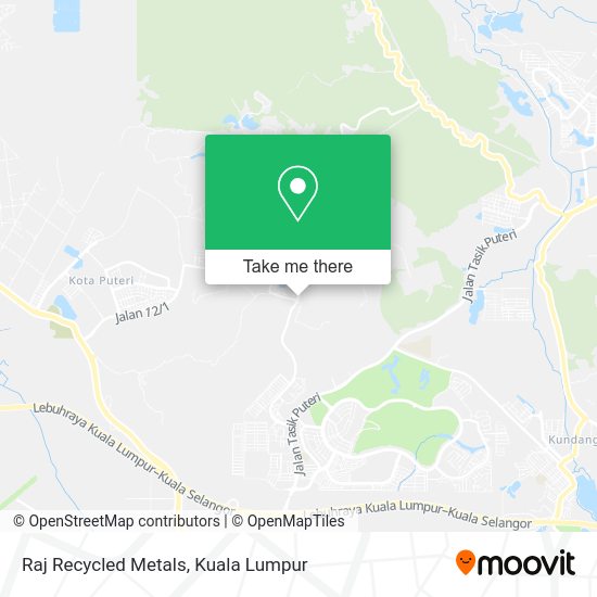 Raj Recycled Metals map