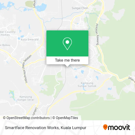 Smartface Renovation Works map