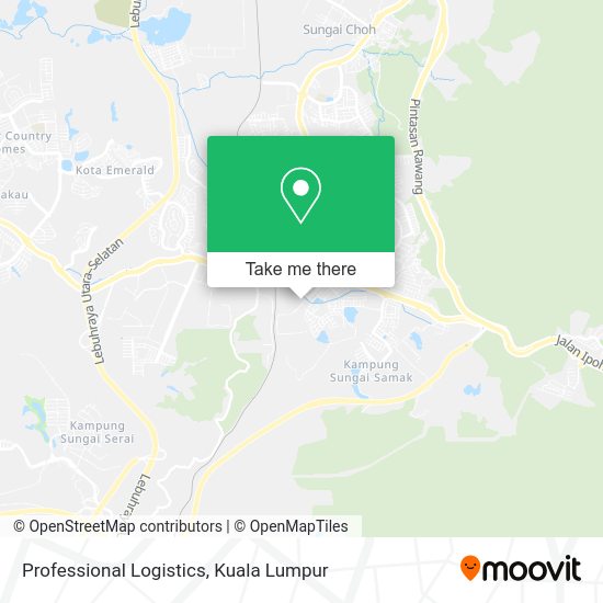 Professional Logistics map