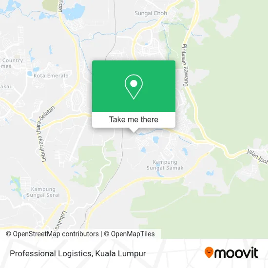 Professional Logistics map