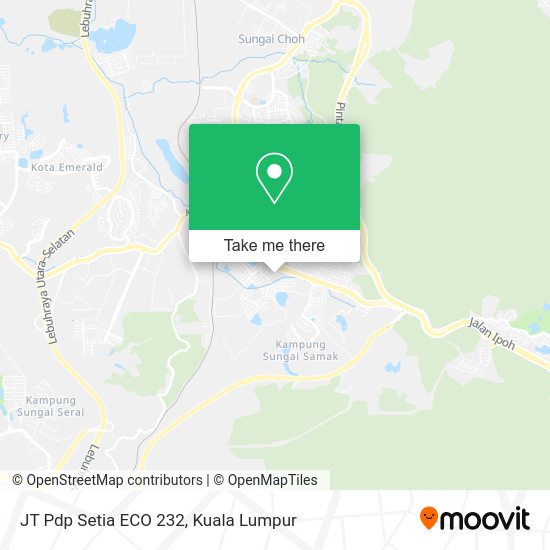 Peta JT Pdp Setia ECO 232