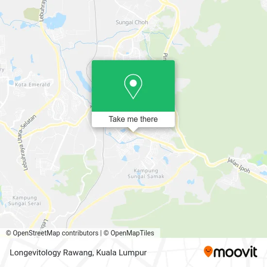 Longevitology Rawang map