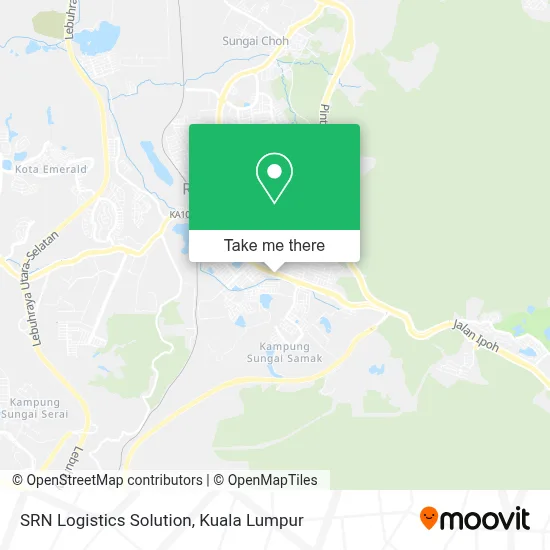 SRN Logistics Solution map