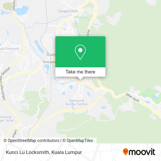 Peta Kunci Lu Locksmith
