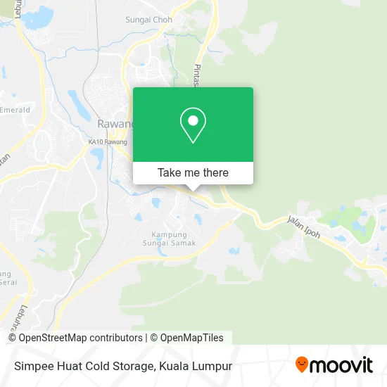 Simpee Huat Cold Storage map