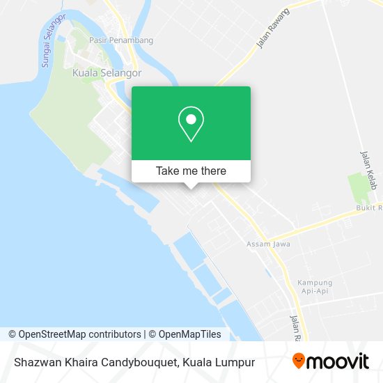 Shazwan Khaira Candybouquet map