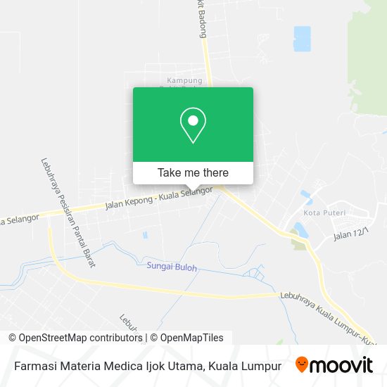 Farmasi Materia Medica Ijok Utama map