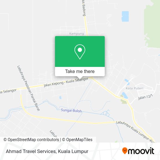 Ahmad Travel Services map