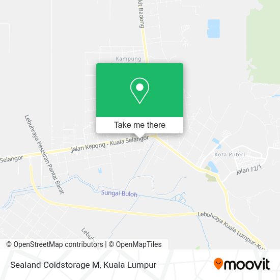 Sealand Coldstorage M map
