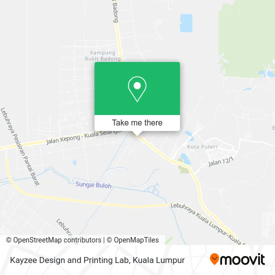 Kayzee Design and Printing Lab map