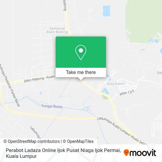 Perabot Ladaza Online Ijok Pusat Niaga Ijok Permai map