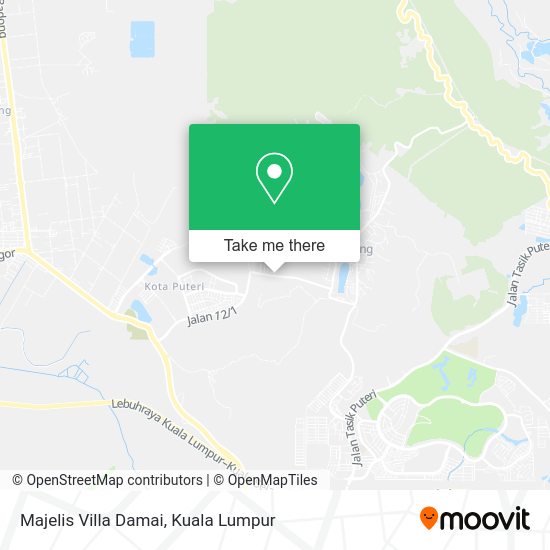 Peta Majelis Villa Damai