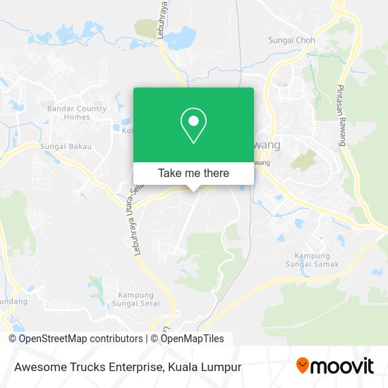 Awesome Trucks Enterprise map