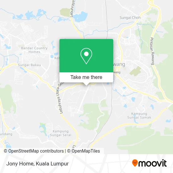 Jony Home map