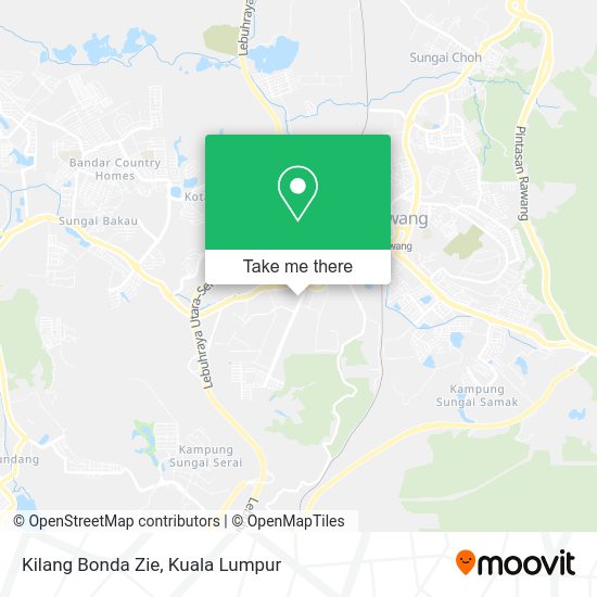 Kilang Bonda Zie map