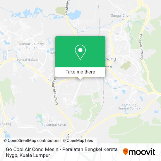 Go Cool Air Cond Mesin - Peralatan Bengkel Kereta Nygp map