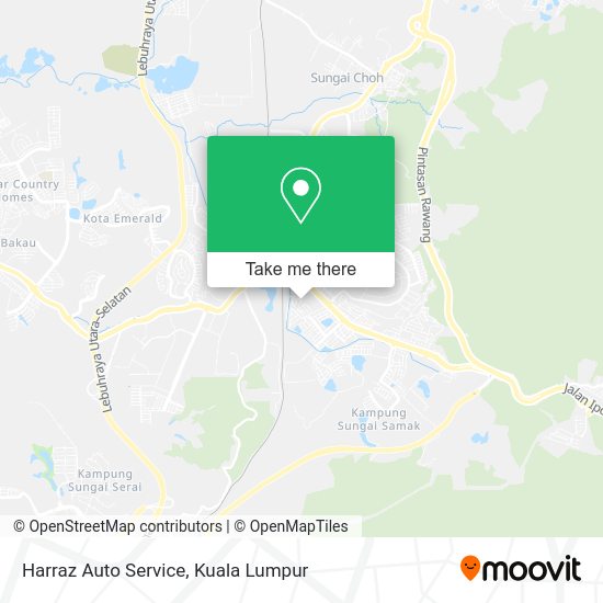 Peta Harraz Auto Service