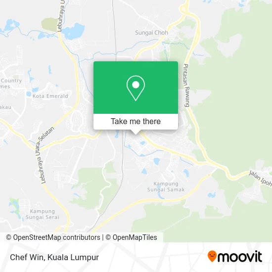 Chef Win map