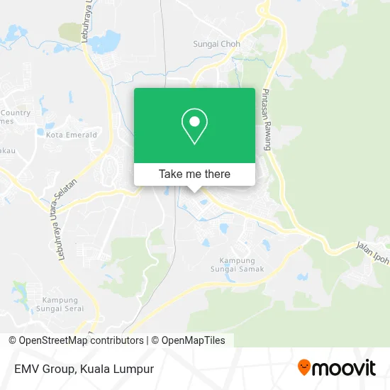 EMV Group map