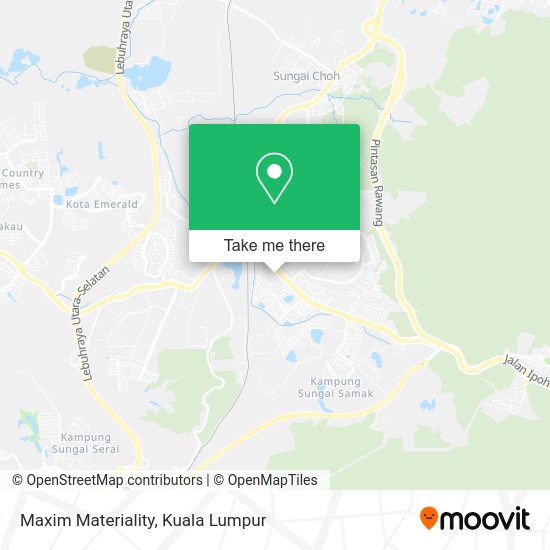 Maxim Materiality map