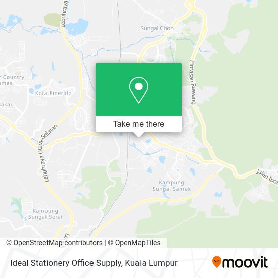 Ideal Stationery Office Supply map