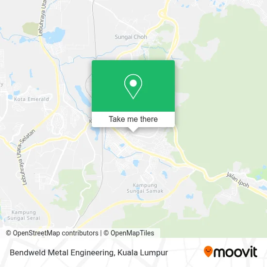 Bendweld Metal Engineering map