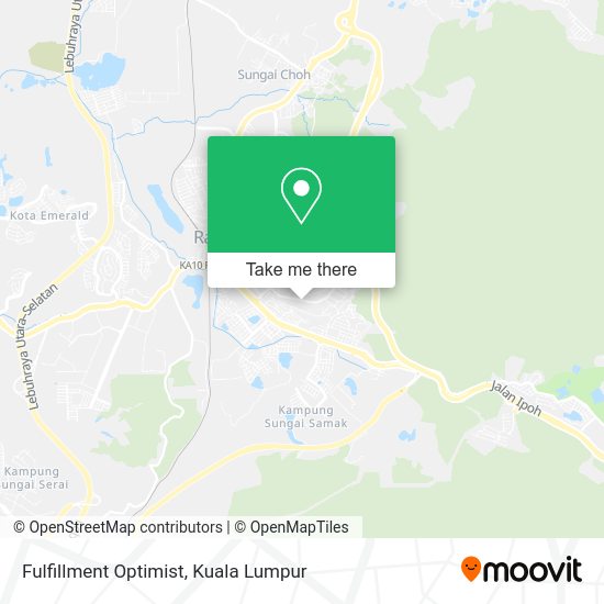 Fulfillment Optimist map
