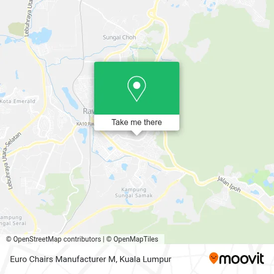 Euro Chairs Manufacturer M map