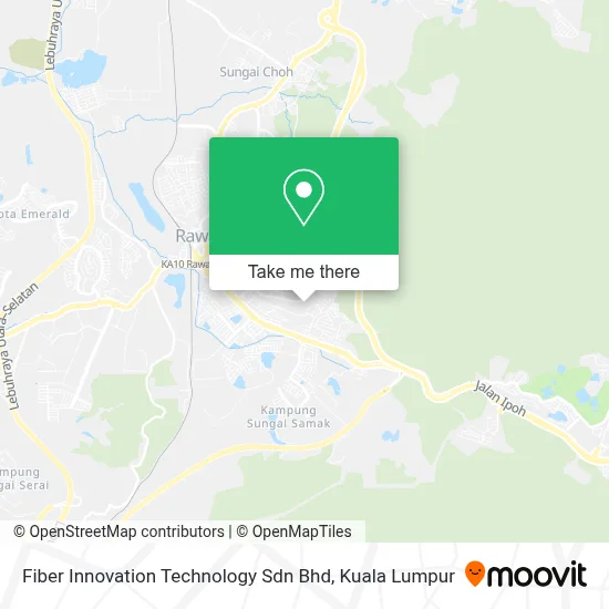 Fiber Innovation Technology Sdn Bhd map