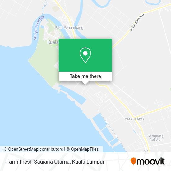 Farm Fresh Saujana Utama map