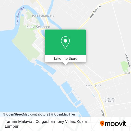 Peta Taman Malawati Cergasharmony Villas
