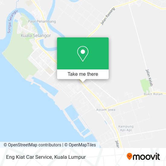 Peta Eng Kiat Car Service