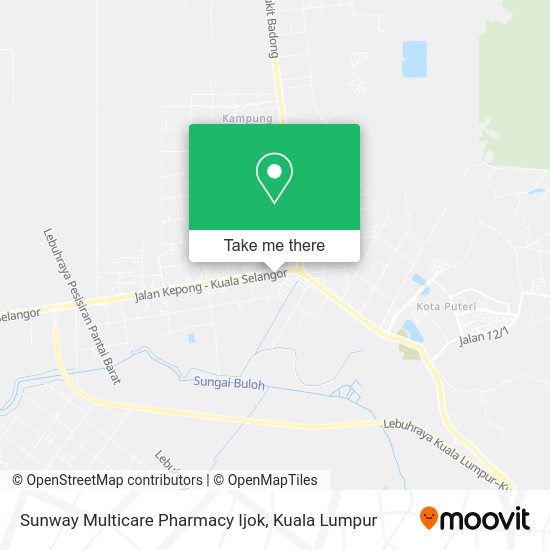 Sunway Multicare Pharmacy Ijok map