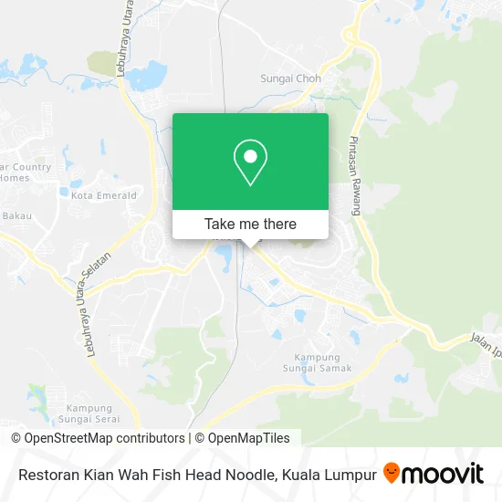 Restoran Kian Wah Fish Head Noodle map