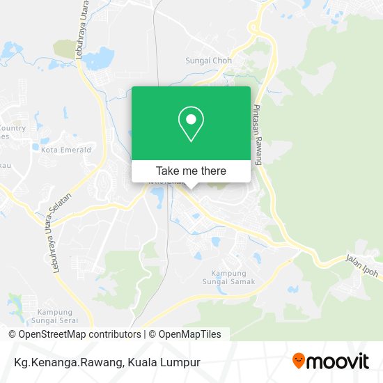 Kg.Kenanga.Rawang map